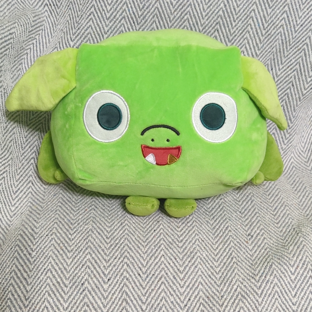 Green Plush Monster Toy